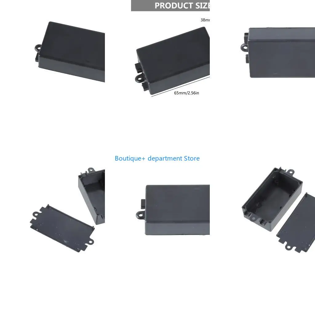 E1PD DIY Junction Box Rectangle Power Enclosure Box Electronic Project Instrument for Case Waterproof Plastic Box