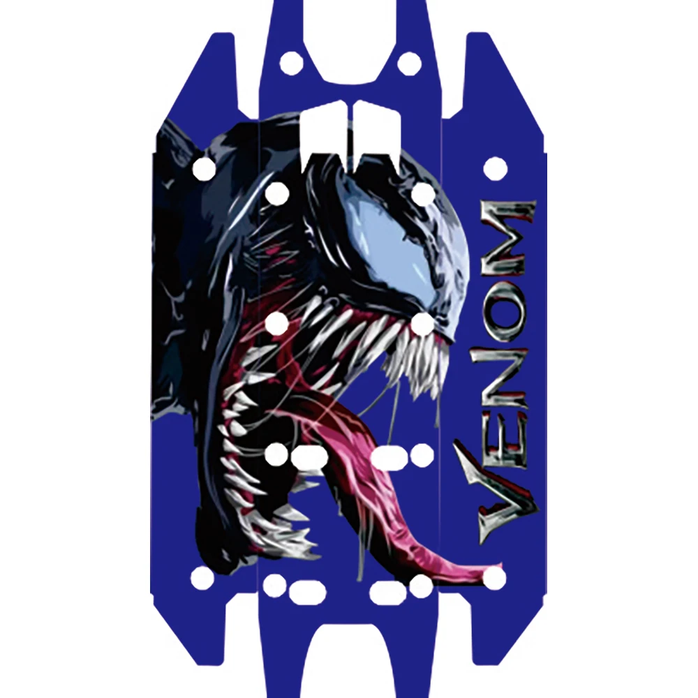 GVM Chassis Skin Protector Chassis Armor Skid Plate Chassis Wrap Kit Chassis Wrap Protection Skin For Traxxas XRT 1/6 8S