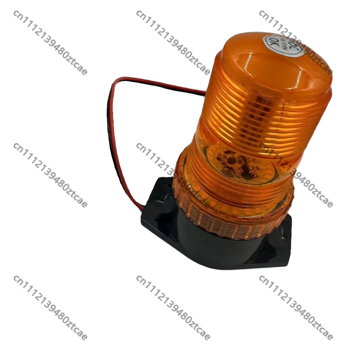 Vehicle Roof LED Strobe Warning Light High Luminance Fast Flashing Lamp Universal for Forklift Marine Transport