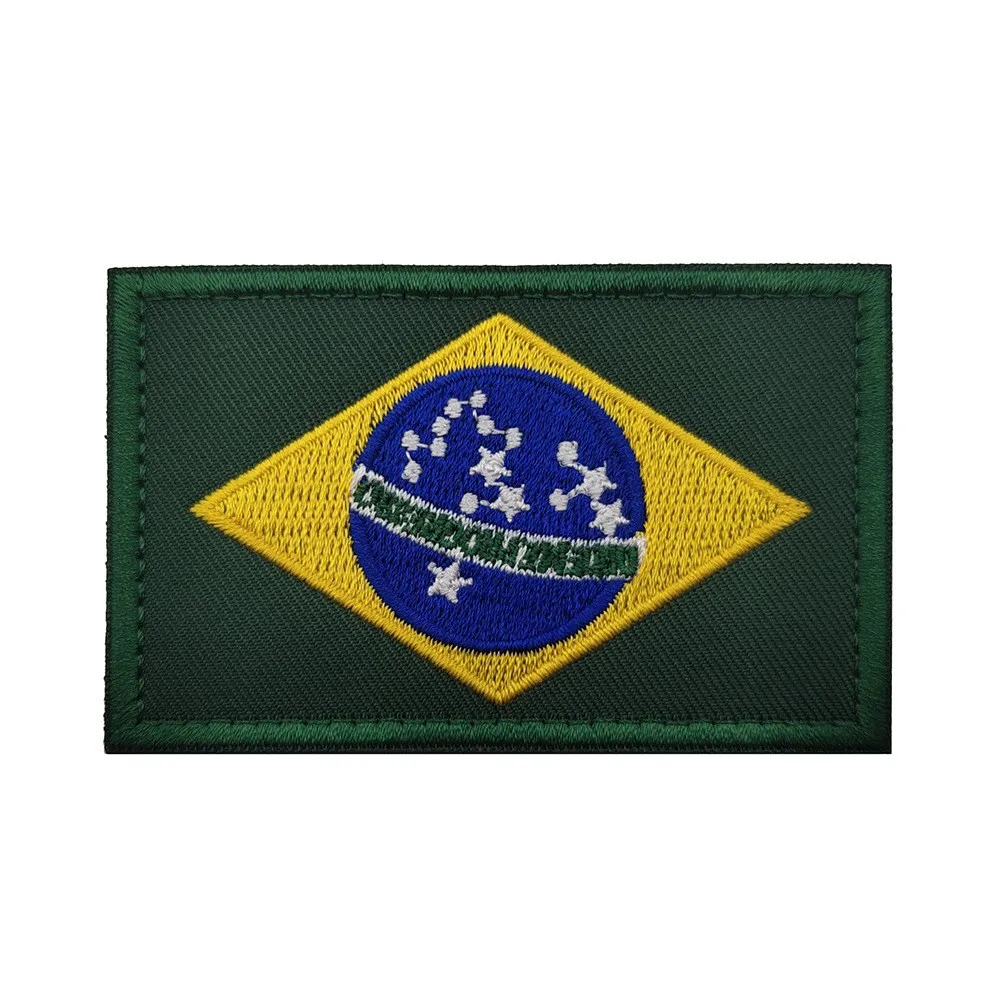 Nationalflaggen der Amerikas Stickerei-Patches Amerika Kanada Mexiko Argentinien Peru Brasilien Bolivien Chile Taktische Armbinden-Abzeichen – Detail 30