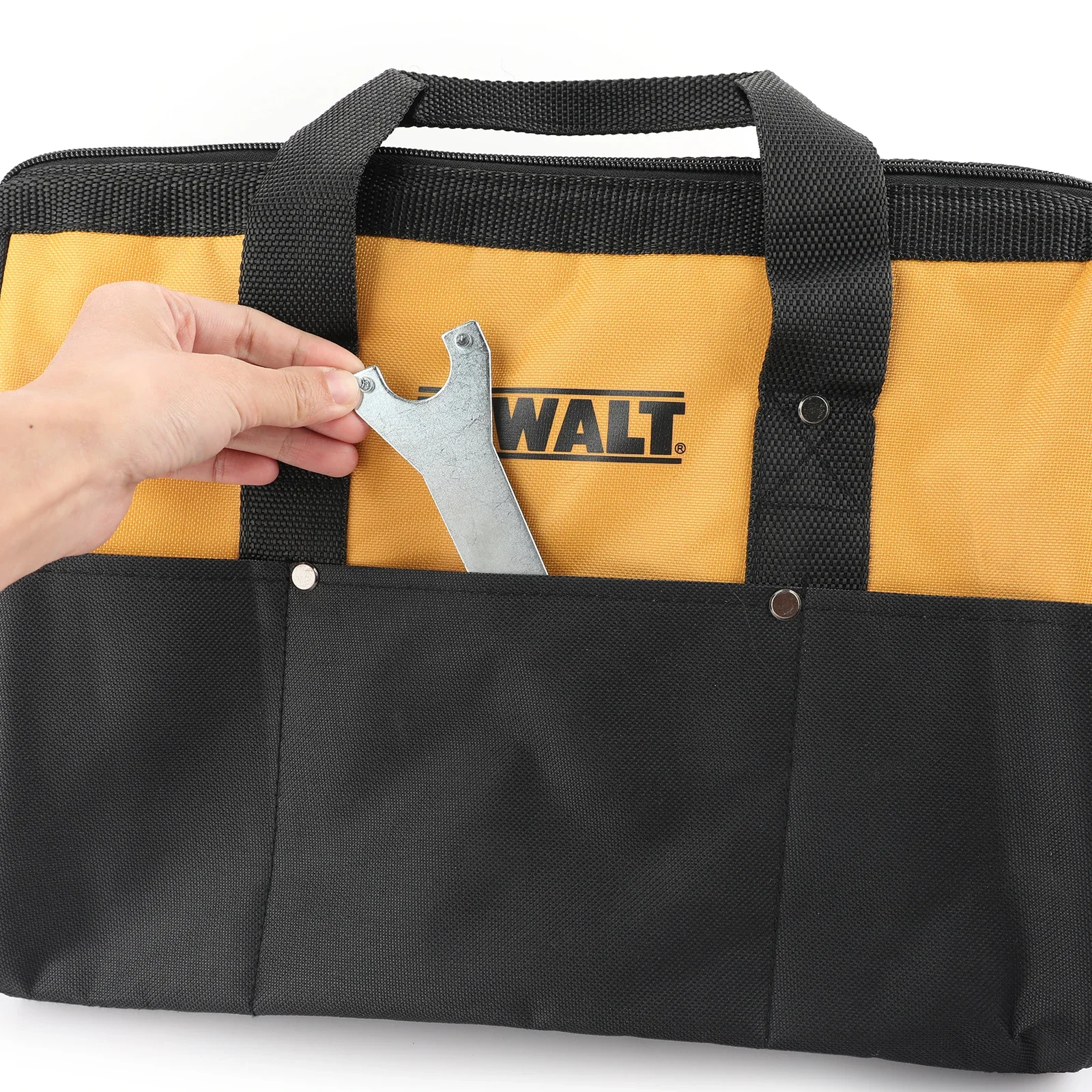 Dewei Handheld Hardware Tool Kit - Long Edition in Waterproof Wear resistant Oxford Cloth, Ideal for Electricians Woodworkers