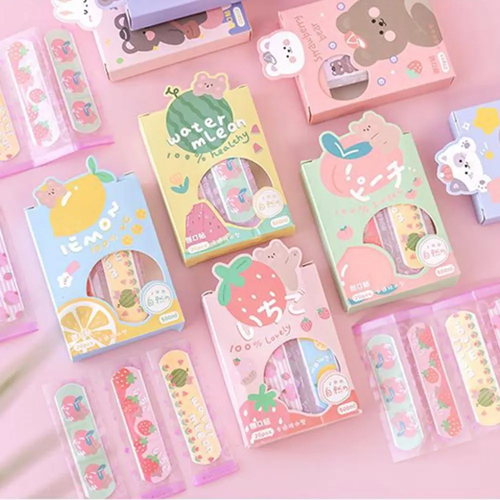 Breathable Elastic Aid Patches Bandages Sticker Hemostasis Travel Home Adhesive Bandages Band Aid Wound Plaster  Bandages