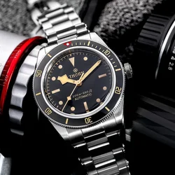 THORN BB58 Automatic Mechanical NH35A Movement 316L Steel Men's Waterproof Fashion Simple Watch Send Boyfriend Gift 39MM