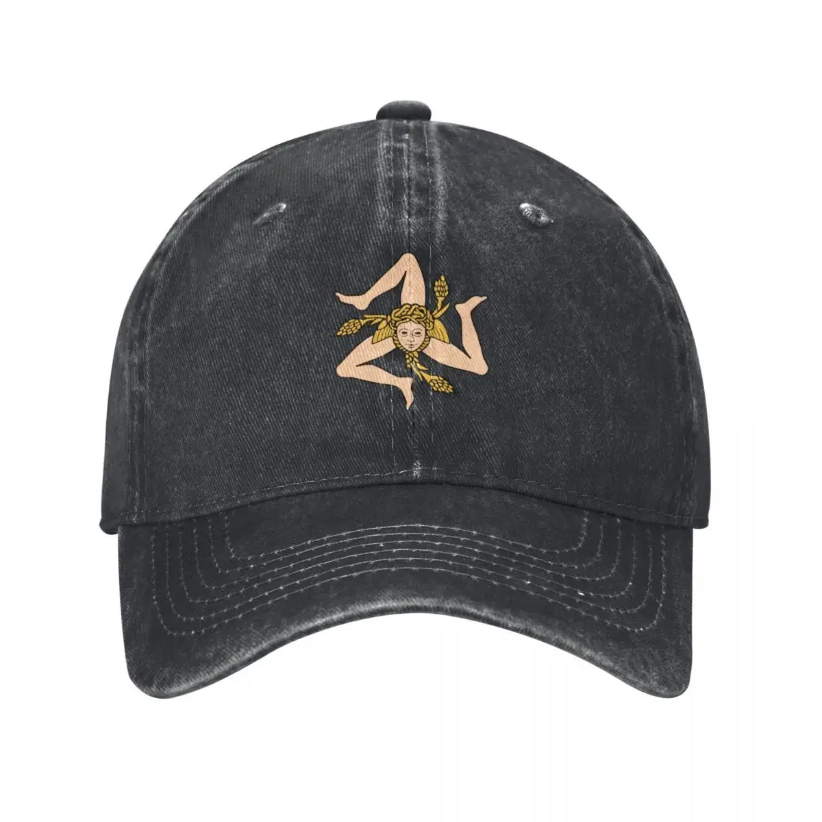 Trincaria Sicilia Baseball Cap Sports Cap Hat Beach Anime Male Women's