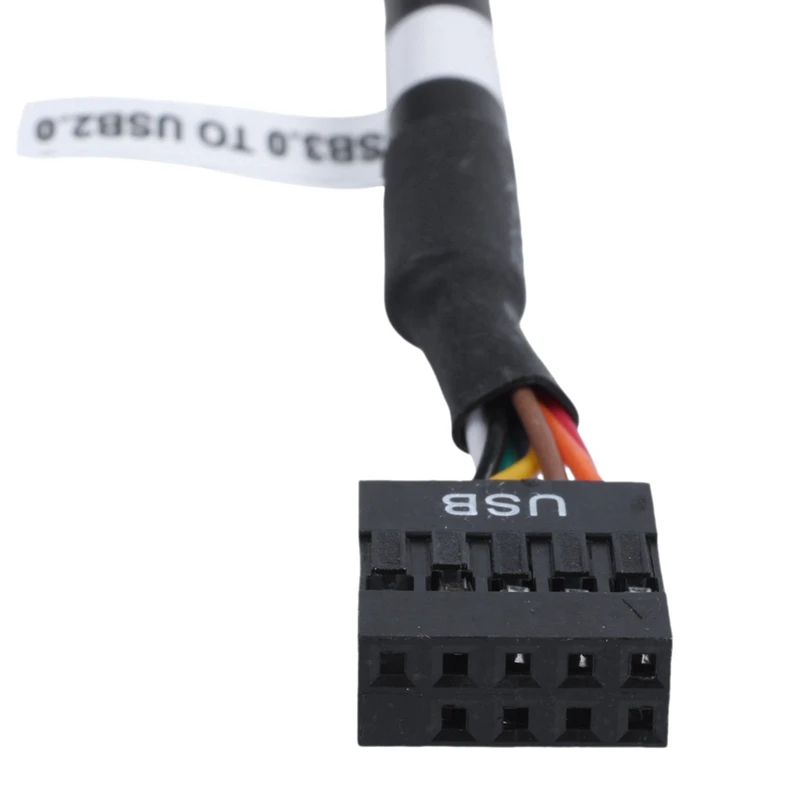 4 Pcs 15Cm USB 3.0 20 Pin Header Male To USB 2.0 9 Pin Female Adapter Cable image 5