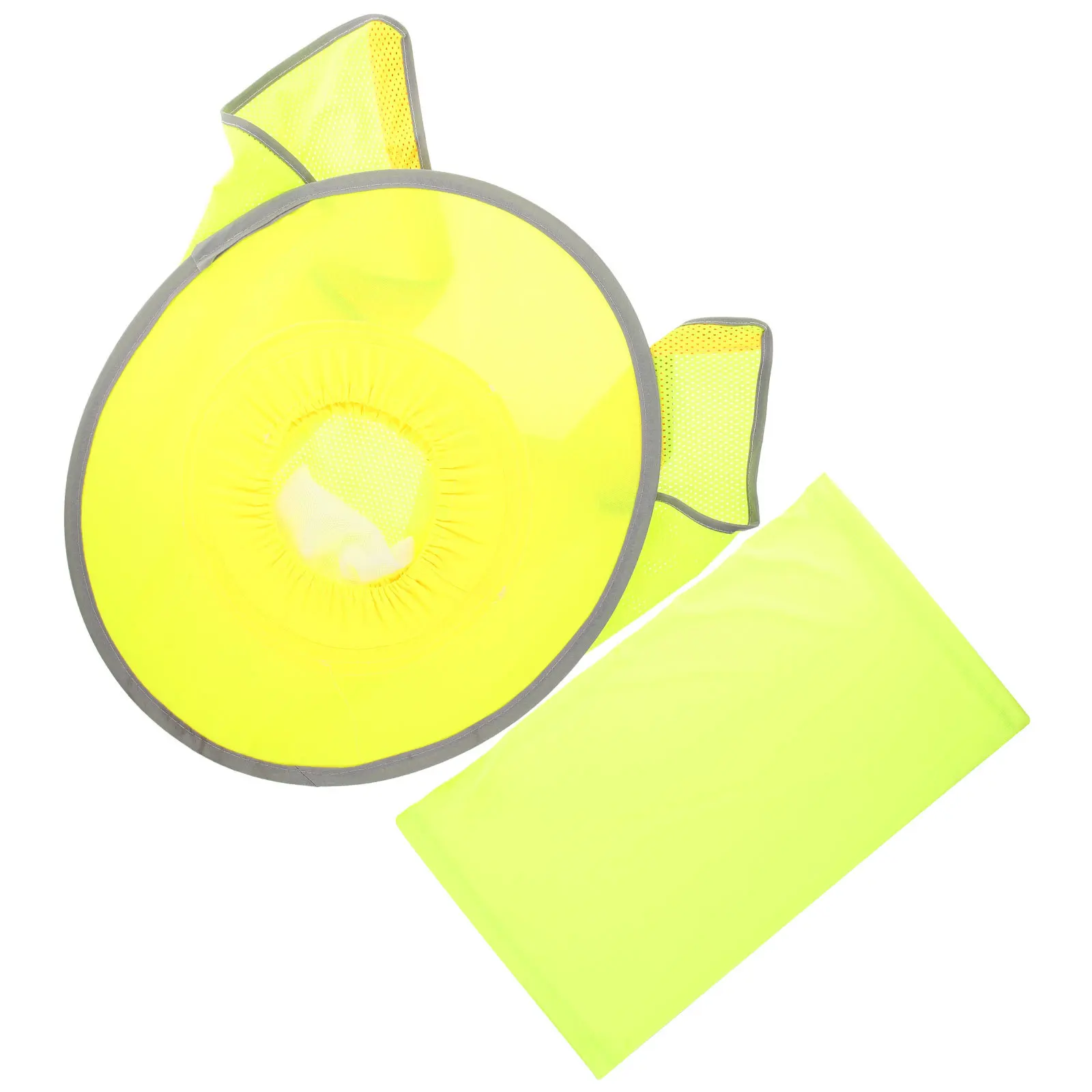 

Hard Hat Sun Shade Full Brim Mesh Visor For Construction Safety Uv Protection Neck Cover Outdoor Work Gear