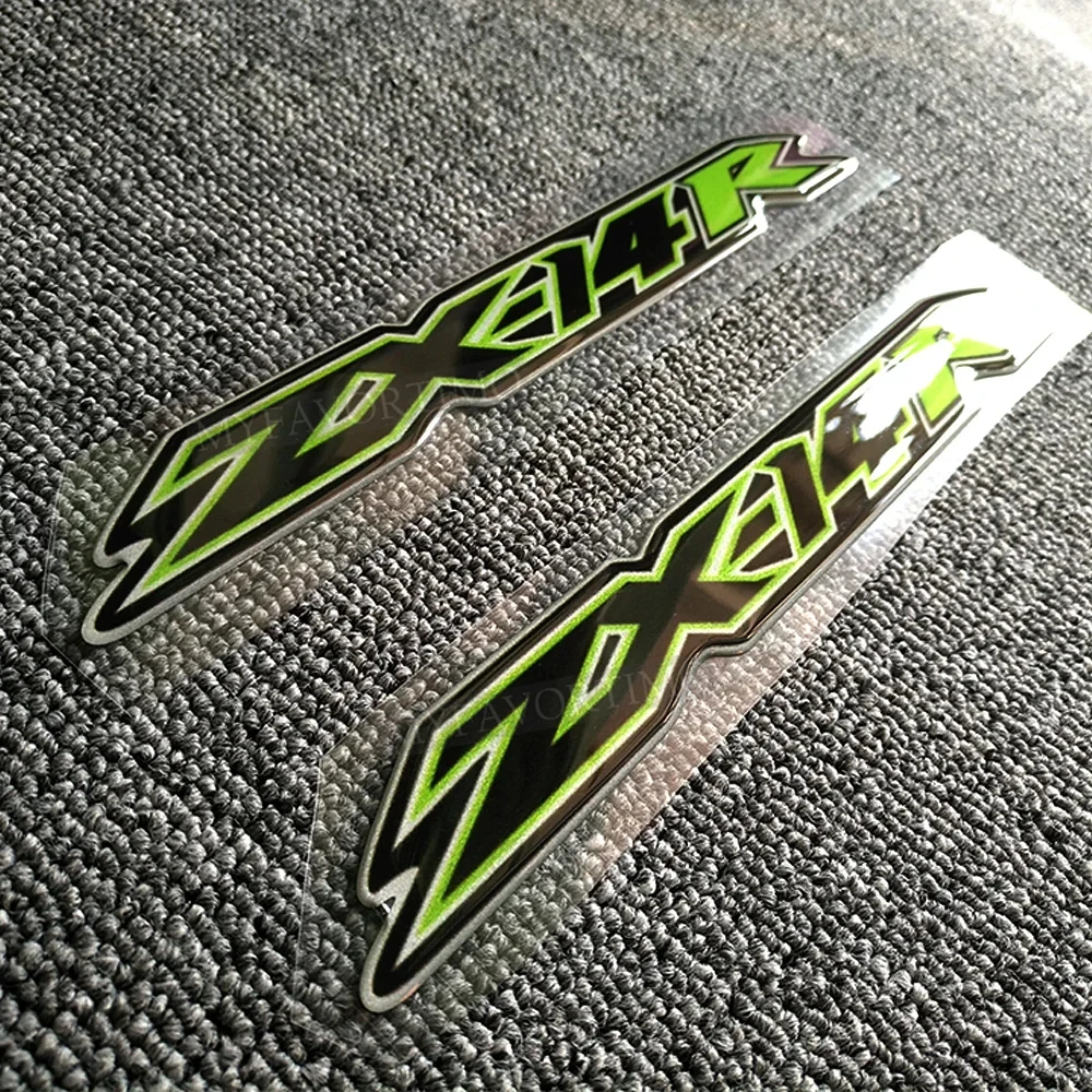 Sticker For Kawasaki Ninja ZX-14R ZX14R ZX 14R Tank Pad Fairing Upper Body Shell Decoration Decal Stickers Motorcycle Gas Knee