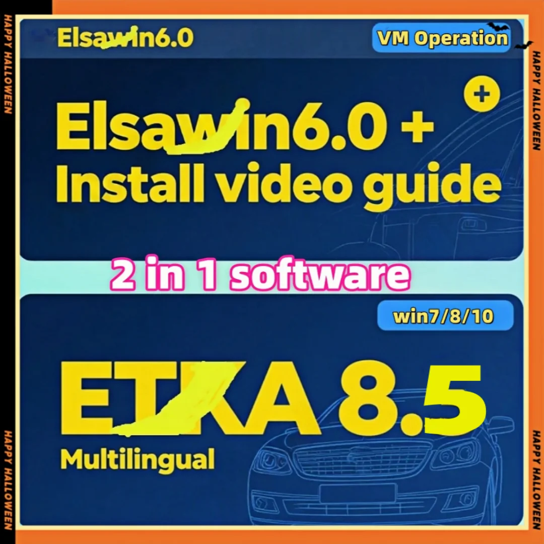 

Elsawin 6.0 with ETK 8 .6 Auto Repair Software Electronic Parts Catalogue Elsa win 6.0 ETKA 8.5