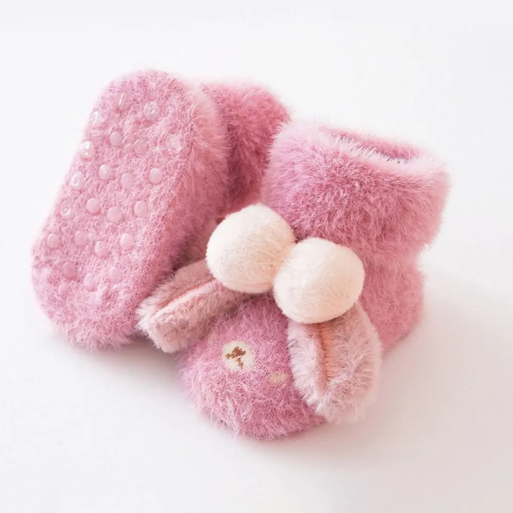 أحذية أطفال دافئة جديدة مضادة للانزلاق أحذية أطفال صغار سميكة وناعمة ودافئة للمشي في الشتاء