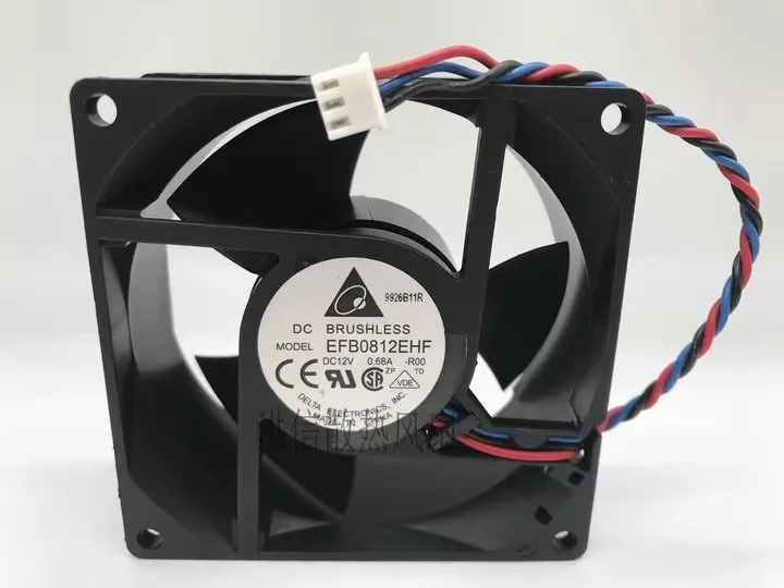 

Free shipping original 8032 EFB0812EHF12V 0.68A 80 * 32MM cooling fan