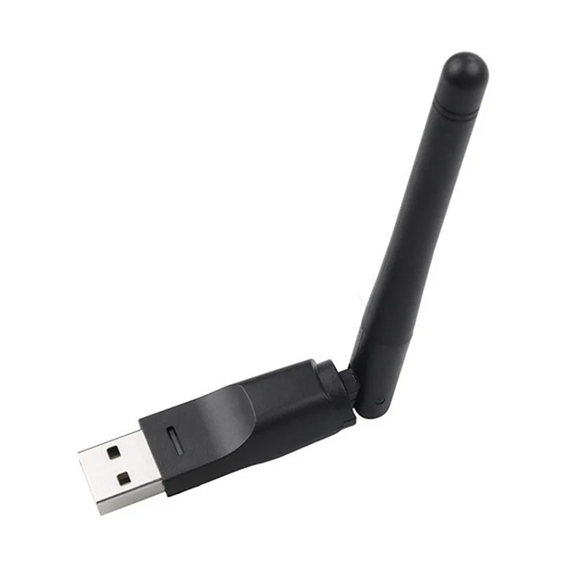 MT7601 Chip 150Mbps USB Wifi Adapter 2.4Ghz Draadloos Netwerk Draaibare USB2.0 Antenne Voor Satellietontvanger & Computers-ABIU