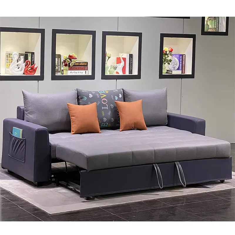 High Quality Fabric Couch Three Seater Sofa Set Living Room Sofa Bed