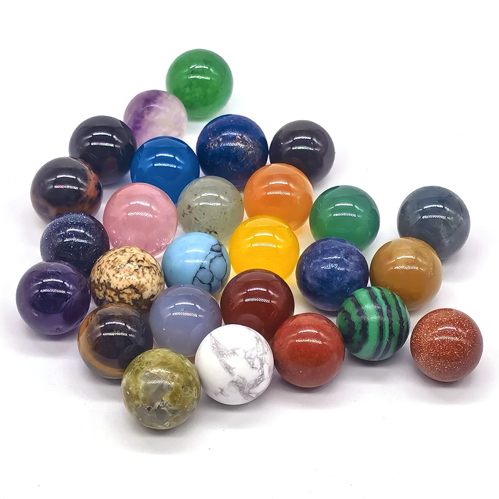 الجملة الكثير 8 مللي متر كرات كريستال الحجر الطبيعي الصغيرة الخرز الكوارتز الريكي شفاء غلوب شقرا المجال الخرز جوهرة عينة ديكور المنزل #4