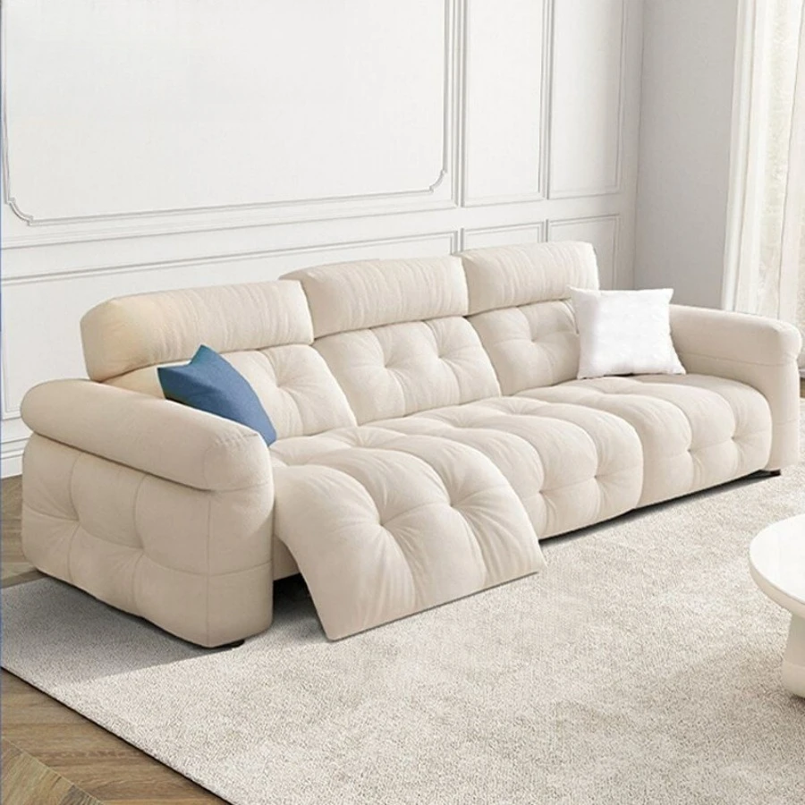 Zero wall electric sofa, multi-functional cat scratching cloth, small apartment, adjustable