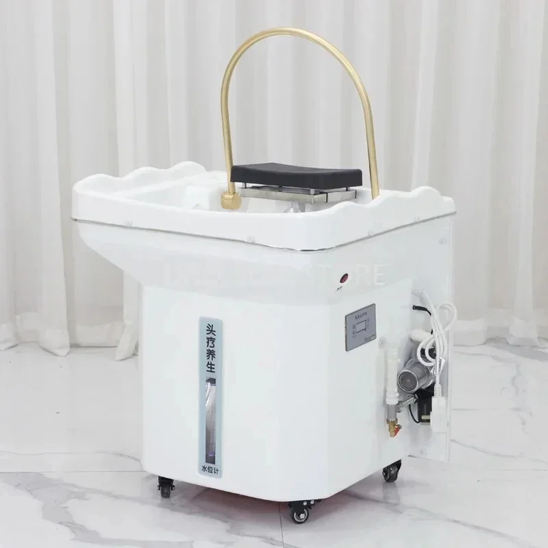 Head Spa Apparatus with Tank, Portable Shampoo Chair Basin,  Portable Hair Shampoo Basin