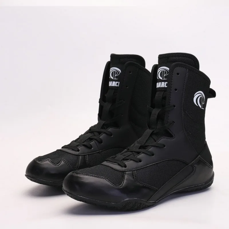 New Arrival Weight Lifting Sneakers Professional Boxing Sneaker Comfortable Fighting Shoes High Top Gym Training