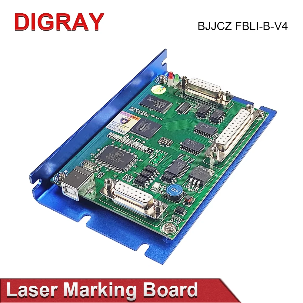 DIGRAY BJJCZ Laser Controller Original Card JCZ Control Board FBLI-B-LV4 Ezcad for IPG Raycus JPT MAX Fiber Marking Machine