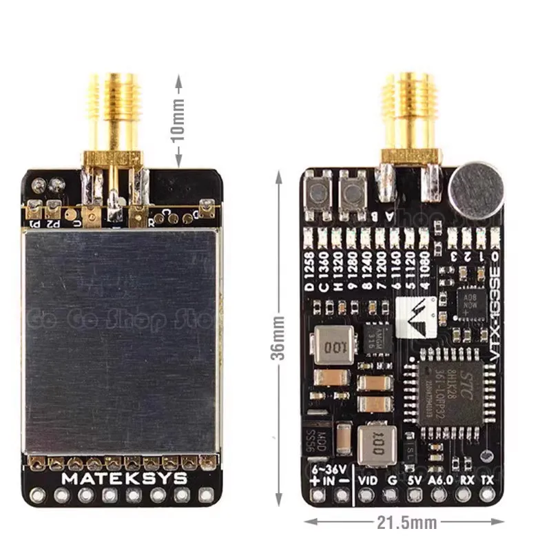 Matek 1.2/1.3GHz VTX-1G3SE UAV Crossing Machine Transmitter Module Large Quantity of Substitutes