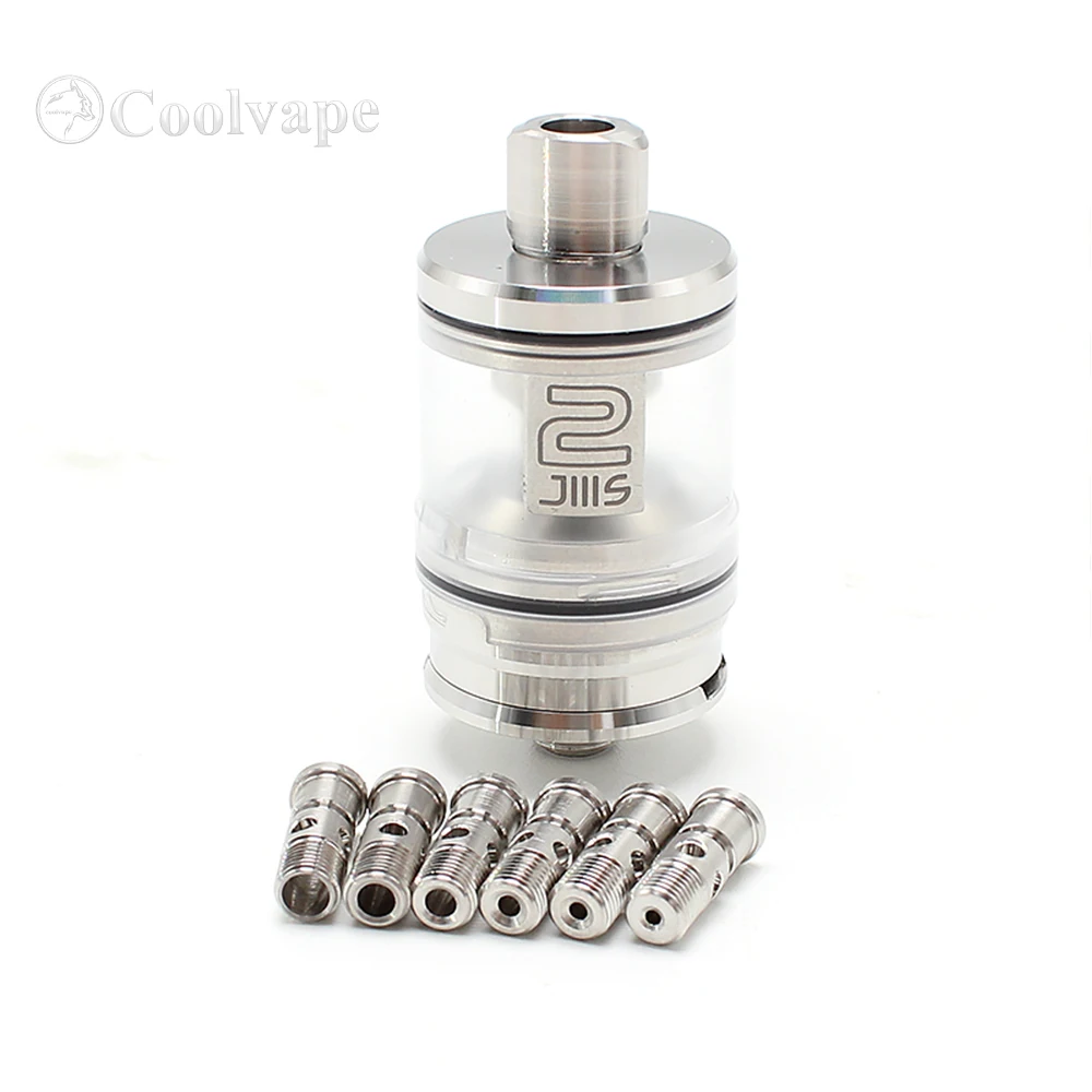 

SXK Monarch J3S JIIIS 2 Style RTA 23mm rebuildable tank vape atomizer 316 SS 2.5ML e-cigarette vaporizer vs yftk Monarch J3S RTA