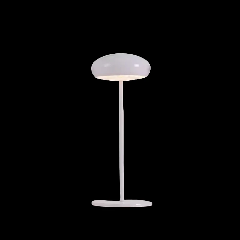 Bedside table light with wireless charger room designer desk lamp