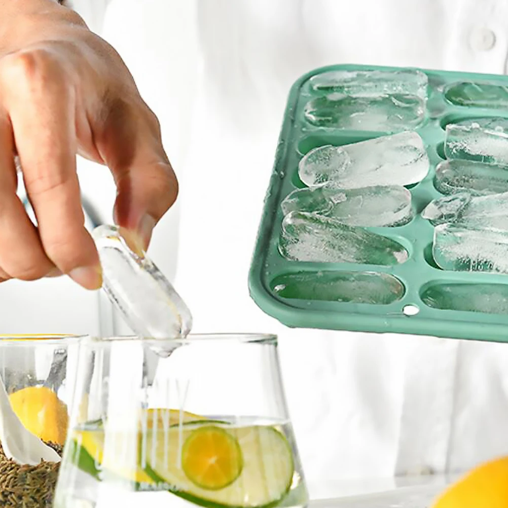 

Silicone Ice Tray Mold Cube Sausage Maker Baking Trays Freezer Forms Eco Friendly Kitchen Bar Tools Home Professional