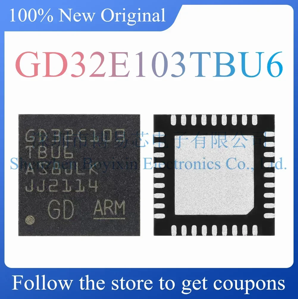 

NEW GD32E103TBU6 Original genuine QFN-36