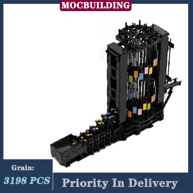 GBC Ball Rolling Machine Module MOC Building Blocks Technology Bricks Puzzle Collection Children's Toys Gifts