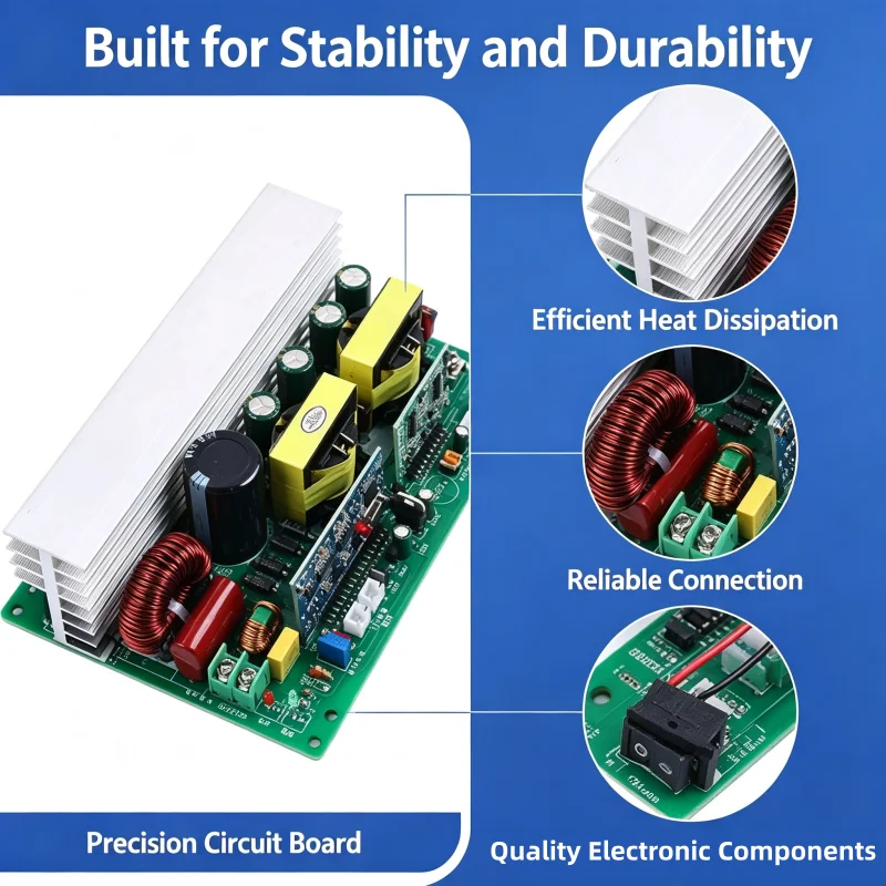 1pcs/lot Brand new original stock 1000W pure sine wave inverter DC12V to AC220V inverter booster motherboard