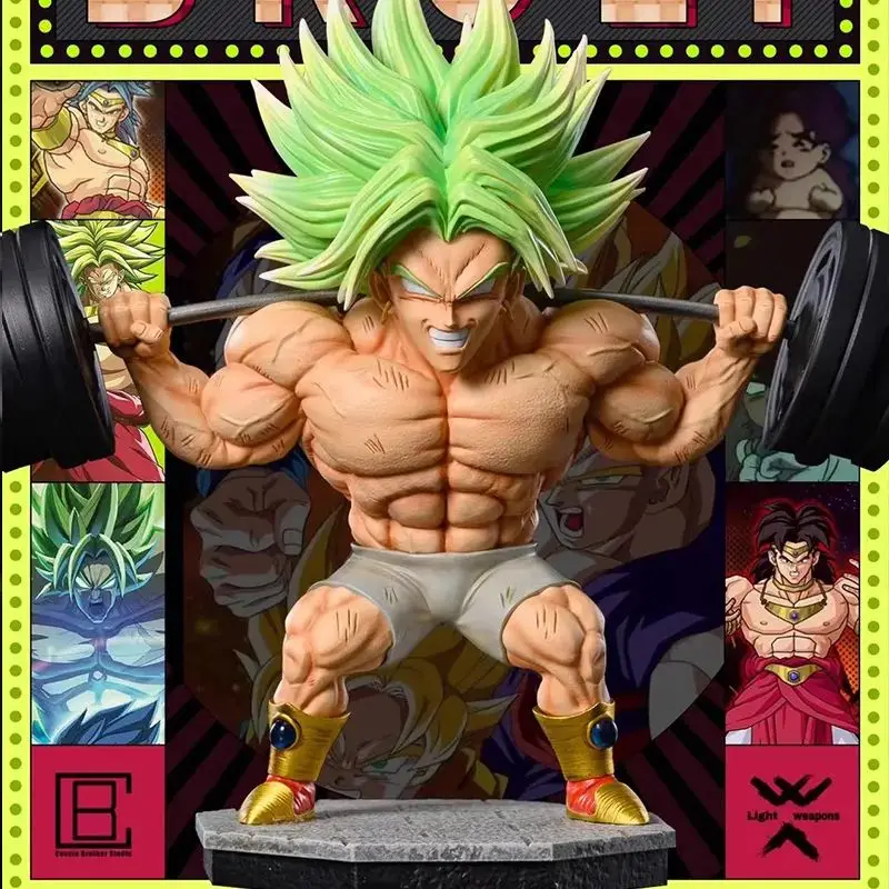 16cm Dragon Ball Z Figure Broly Figure Fitness Broly Anime Figurine Super Broly Action Figures Pvc Statue Collection Models Toys