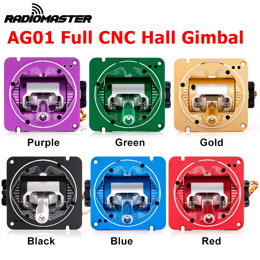 ​ RadioMaster AG01 Voll-CNC Hall-Gimbal für TX16S MKII Serie Funkfernsteuerung