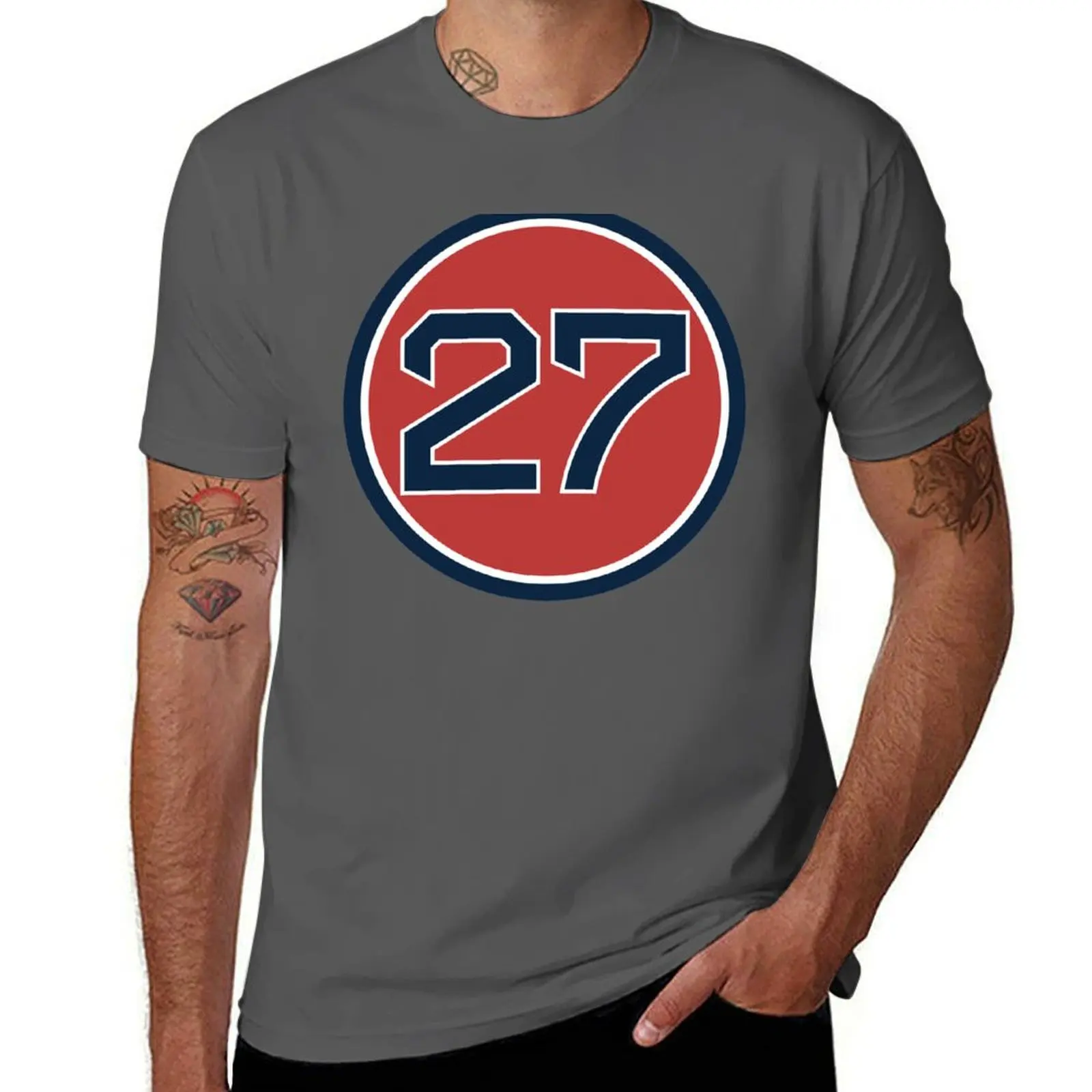 

Carlton Fisk #27 Jersey Number T-Shirt Lightweight Gym Training T-Shirt