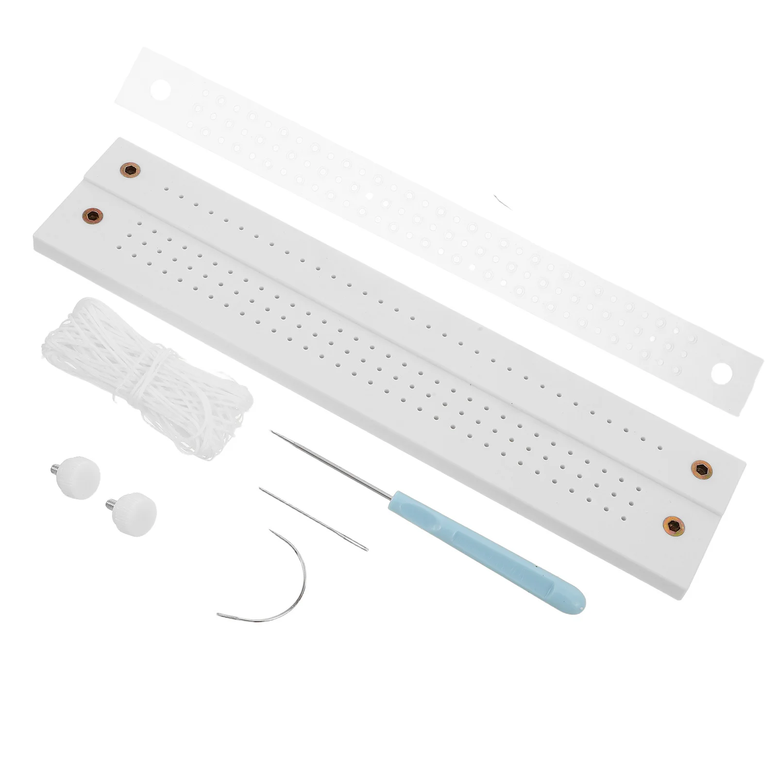 

Complete DIY Journal Binding Kit with Book Clamps Awl Wax Thread Ruler Bookmaking Tools for Travel Diaries Planners Scrapbooks
