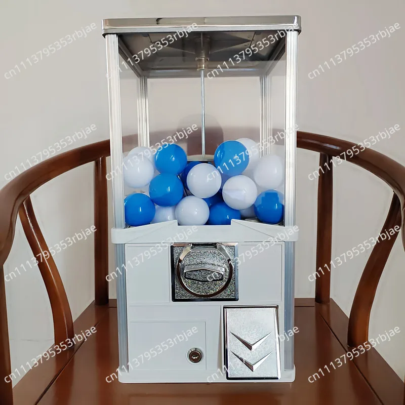 Large square egg twister coin-operated commercial opening props desktop lottery machine coffee capsule