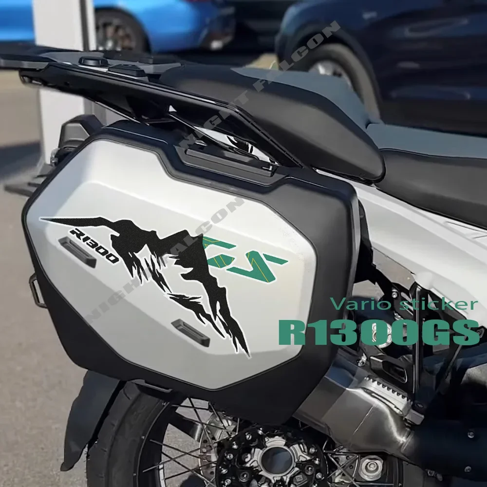 

Тройная черная наклейка на мотоцикл, чемодан для BMW R 1300 GS