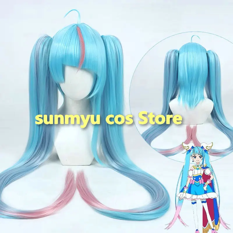 

Hirogaru Sky! Pretty Cure Sora Harewataru Косплей Парик Precure Cure Sky Косплей