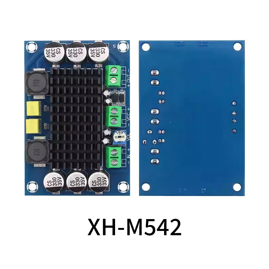 1 шт.XH-M542 TDA3116 D2 плата цифрового усилителя мощности 100 Вт Модуль усилителя звука высокой мощности
