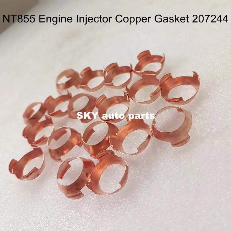 NT855 Engine Injector Copper Gasket 207244 20pcs