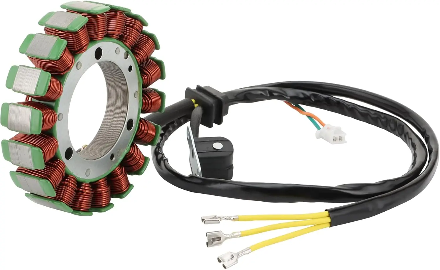 Estator Magneto 18 Resistencia de bobina Estator de motor eléctrico 1986-2004 LS650 Savage Boulevard S40 2005-2017 ST400V Motocicleta