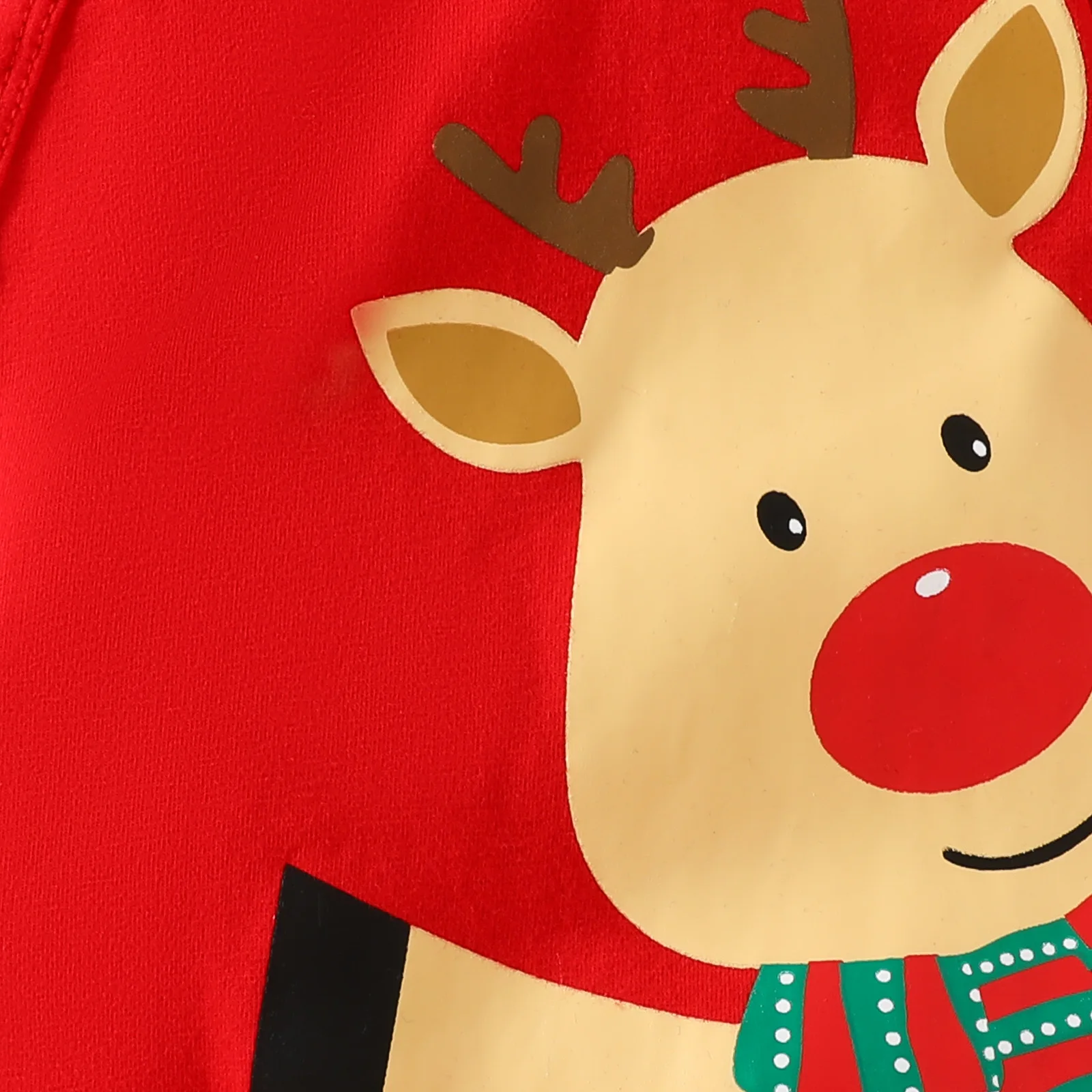 Prowow Baby Christmas Clothes Cartoon Deer Romper Red Jumpsuit For New Year Bodysuit My First Christmas Baby Costume 2025