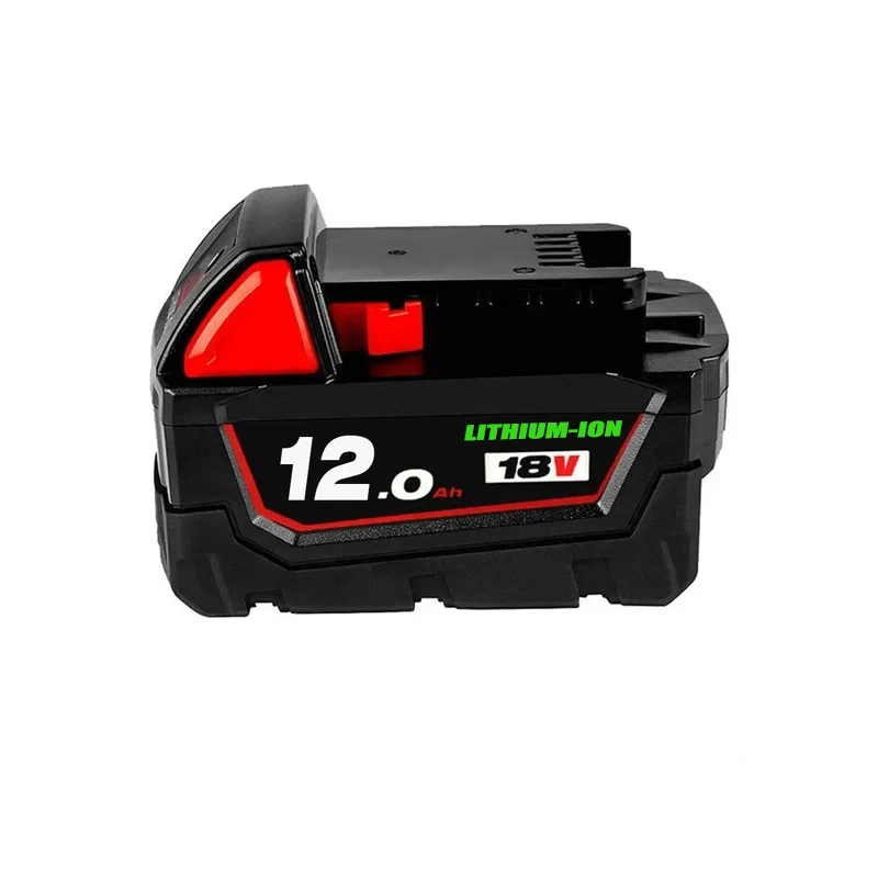 Batteria originale agli ioni di litio di ricambio 18V 12.0Ah per batterie per utensili elettrici Milwaukee M18 48-11-1815 48-11-1850 48-11-1860 Z50