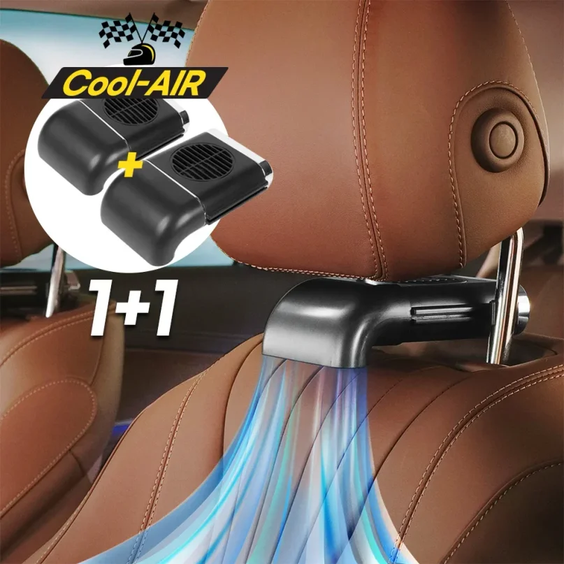 Universal Automotive new car seat backrest USB fan, air circulation device, cooler, in car ventilation fan Accessories