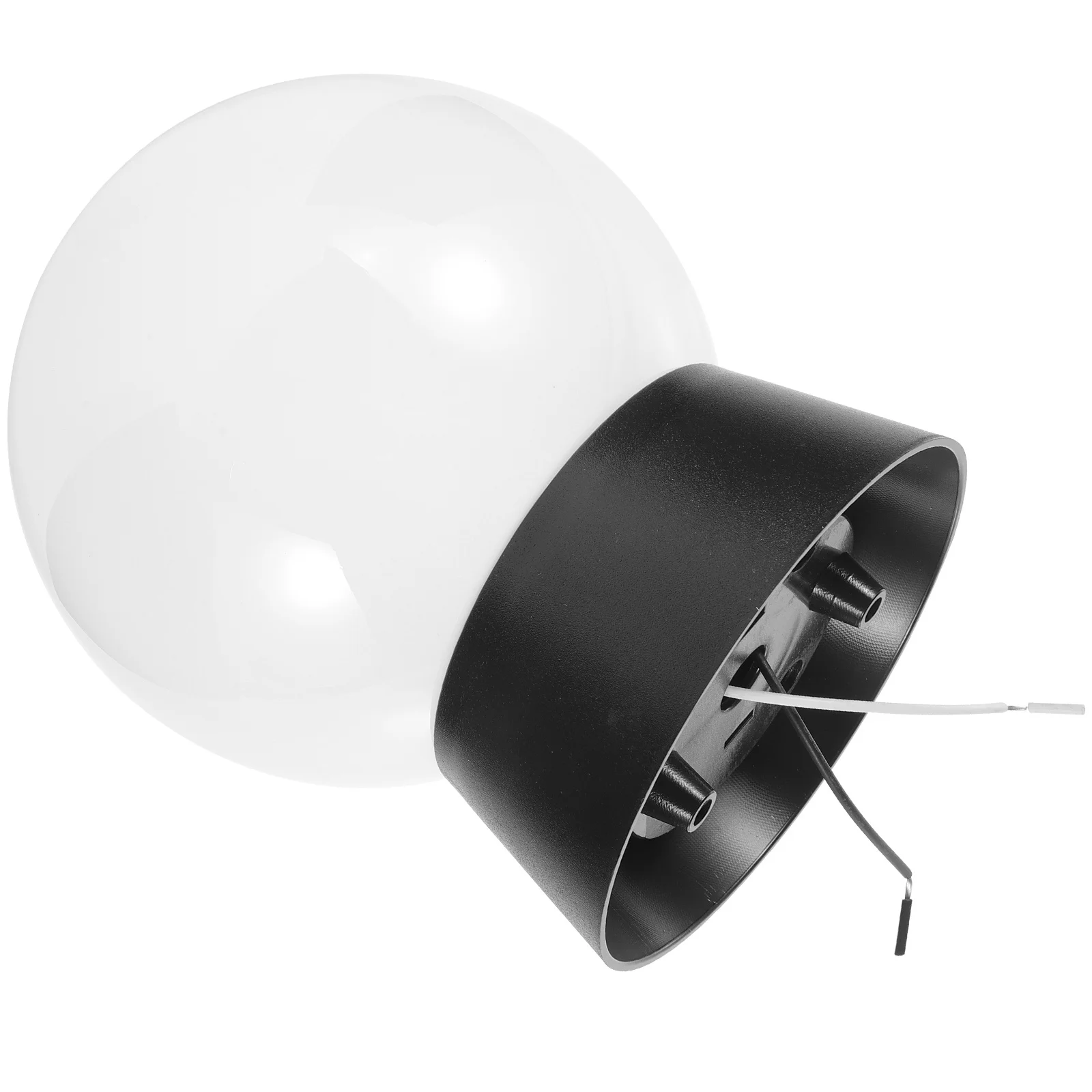 Lampada da parete rotonda Illuminata a LED Sconce per interni ed esterni Dimensioni compatte Lampada decorativa facile da installare per uso su balcone nel corridoio del cortile