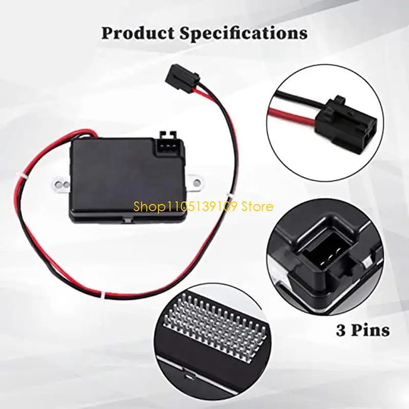 

P5ED 5012699AA 05012699AA RU358 Car A/C Heater Blower Motor Resistor AC Heating Controller forCherokee 1999-2004