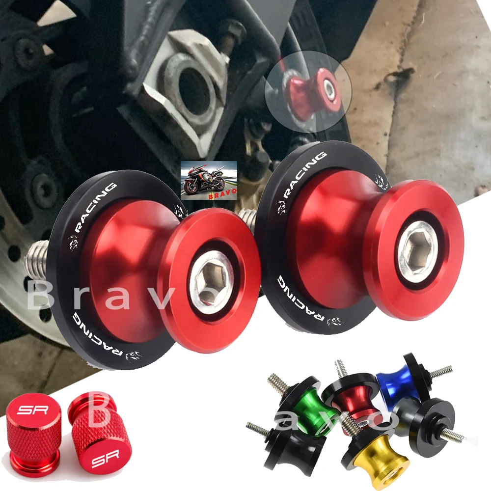 

New For Aprilia RSV4 RS660 RS Tuono 660 Tuareg V4 Racing Swingarm Spools Sliders Stand Screws Accessories Motorcycle Bolts