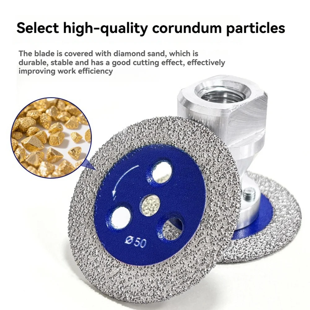 

A92P Concrete Tile Cutting M14 Diamond Vacuum Brazed Engraving Saw Cavity Blade Removable Flange Mini Grinding Disc Cutt