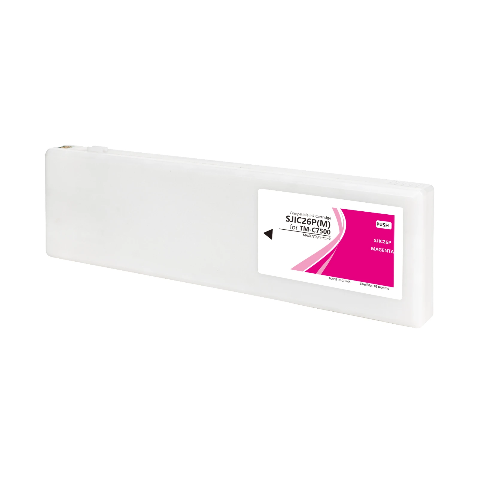 Winnerjet SJIC26P 300ml Compatible ink cartridge With Label printer pigment ink With chip for Epson ColorWorks C7500 printer