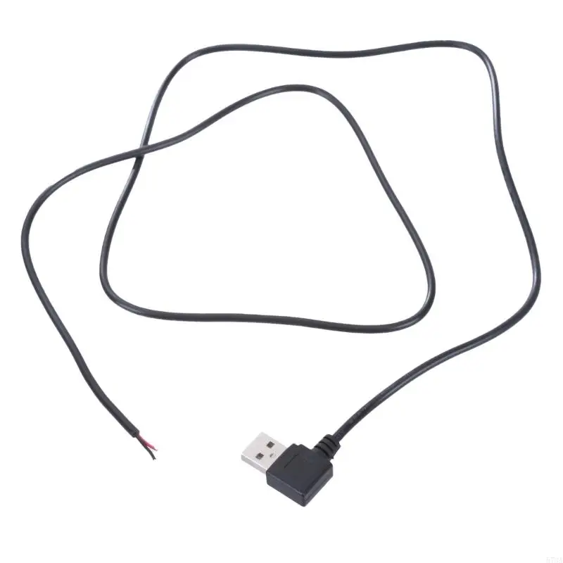 573a 22Awg USB -зарядка шнура открытого конца для ремонта светодиодного вентилятора