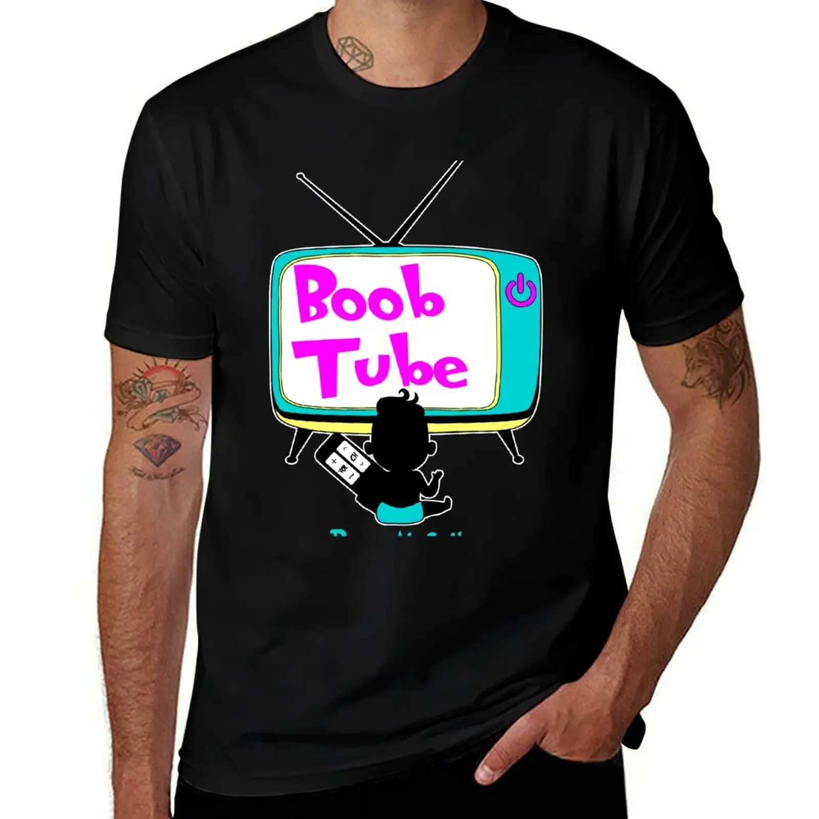 

Tube Boob T-Shirt Casual Minimalist Short Sleeve Top