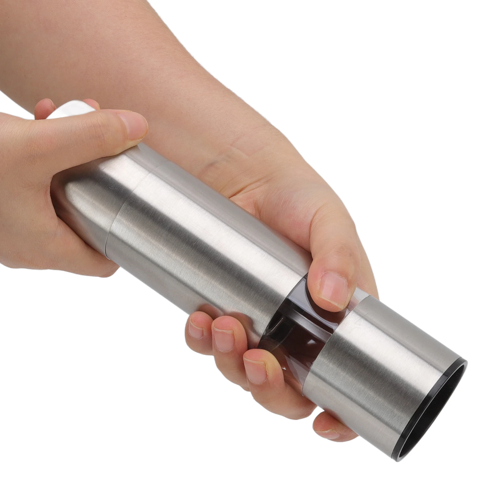 

Hand Pepper Mill, Manual Stainless Steel Pepper Grinder - Manual Adjustable Coarseness for Salt and Pepper Kitchen Tool