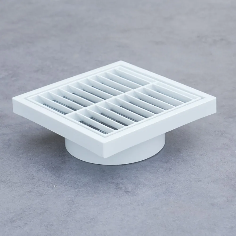 Outlet For Kitchen Exhaust, Rain Cover, Louver, Breathable Ventilation Cover Suitable For Both Wall And Ceiling Installations